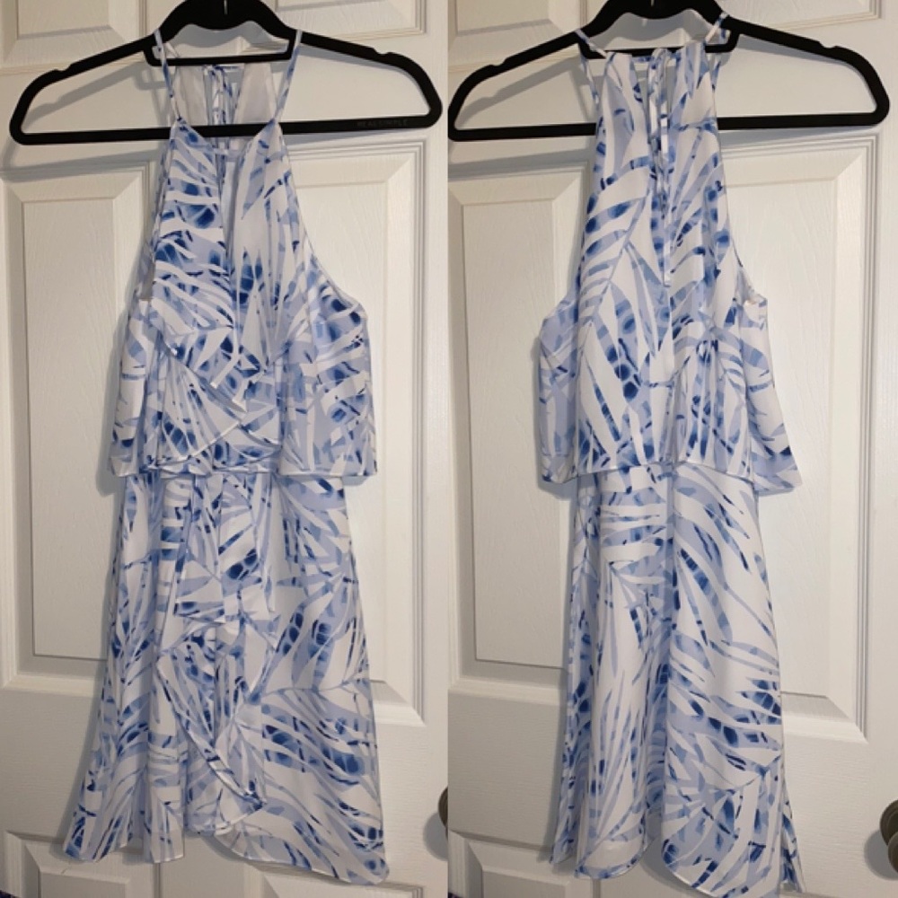NWT BCBG Maxazria Caylan Blue dress - Picture 2 of 4